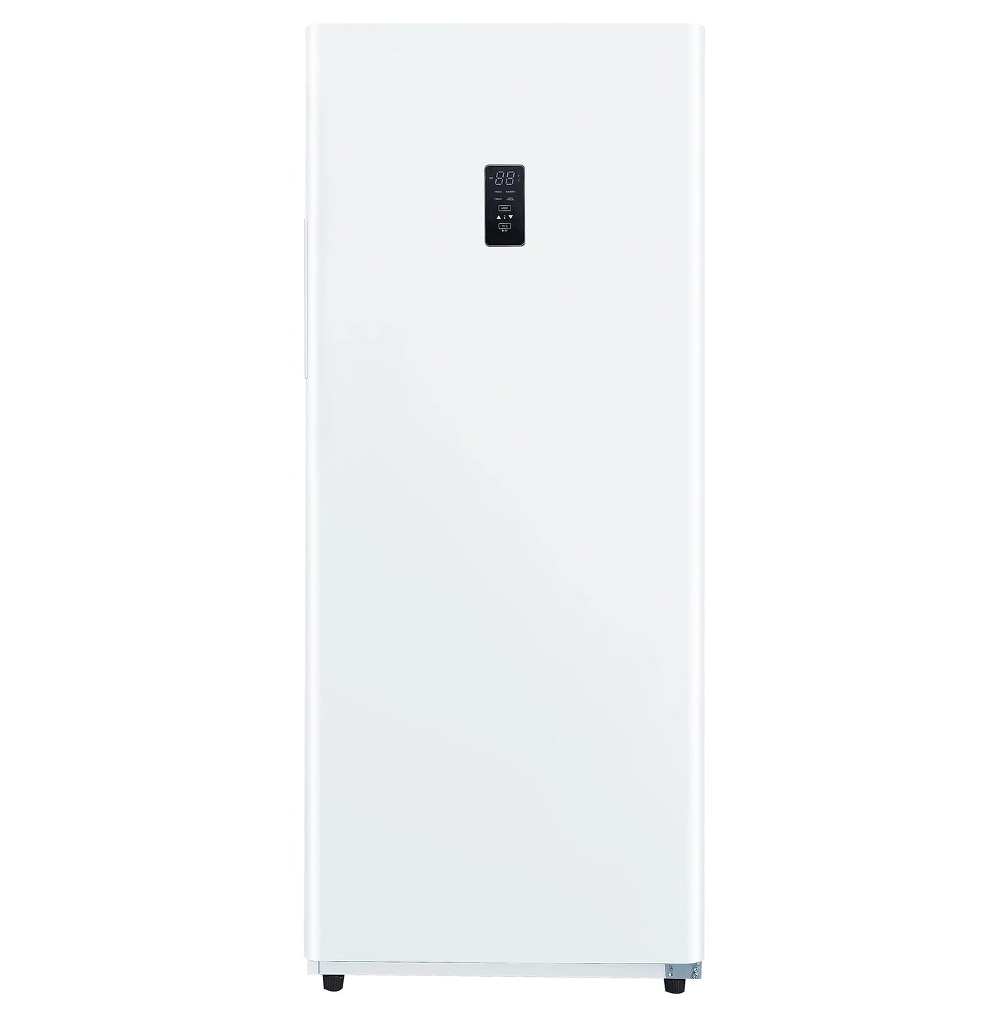 Hamilton Beach HZ4941 14 cu ft Upright Convertible Fridge/Freezer-Frost Free-Reversible Door-Removable Glass Shelves-LED Interior Light, White