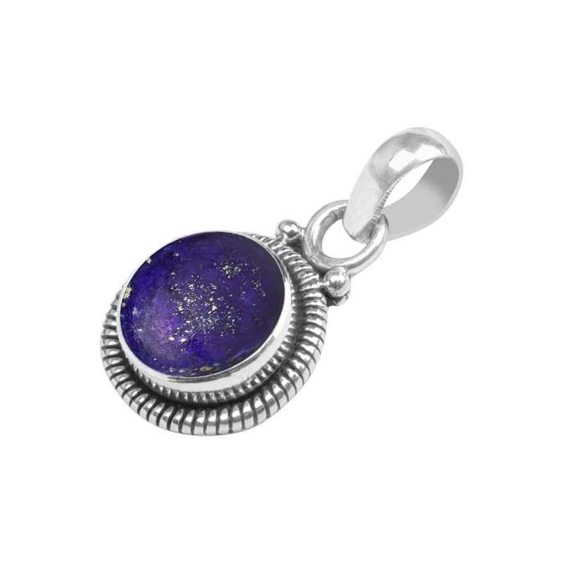 Amethyst Stone 925 Sterling Silver Pendant Necklace For Women Girls Gift, Natural Gemstone Pendant Necklace, Solitaire Pendant, Handmae Pendant