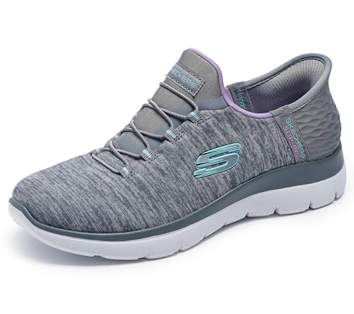 Skechers Women's Hands Free Slip-ins Summits Dazzling Haze Sneaker