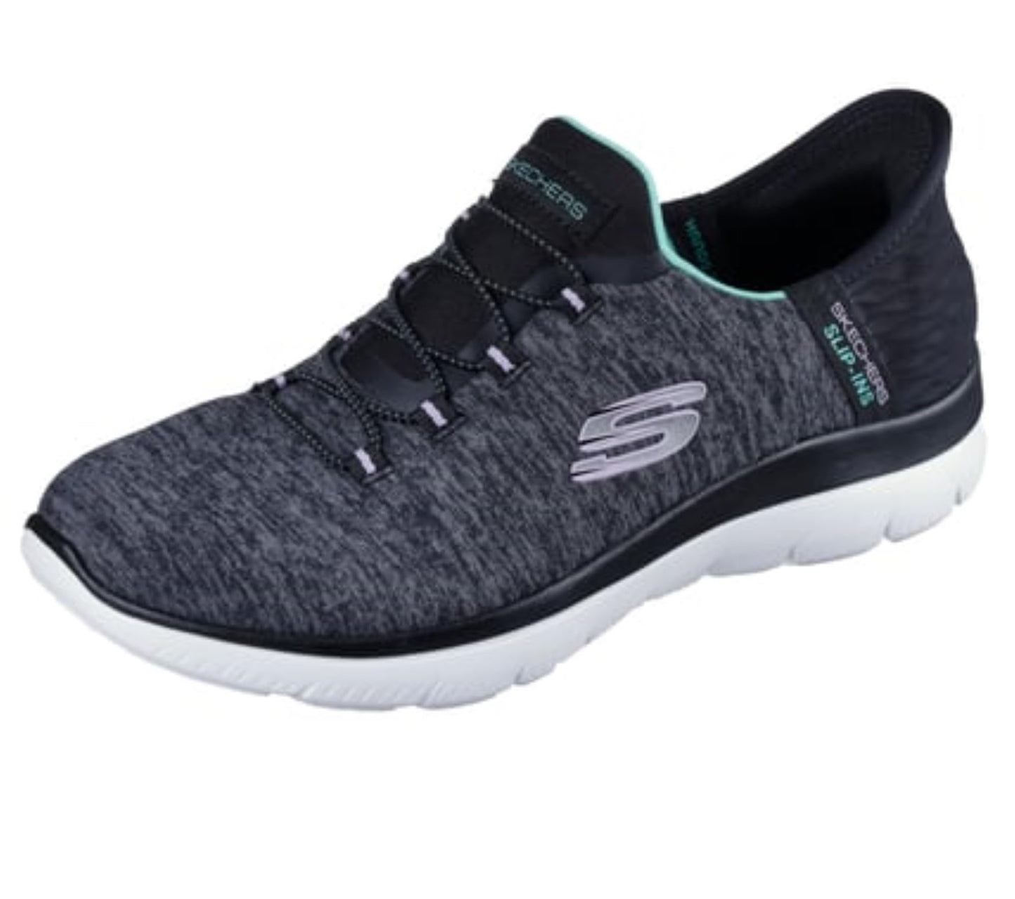 Skechers Women's Hands Free Slip-ins Summits Dazzling Haze Sneaker