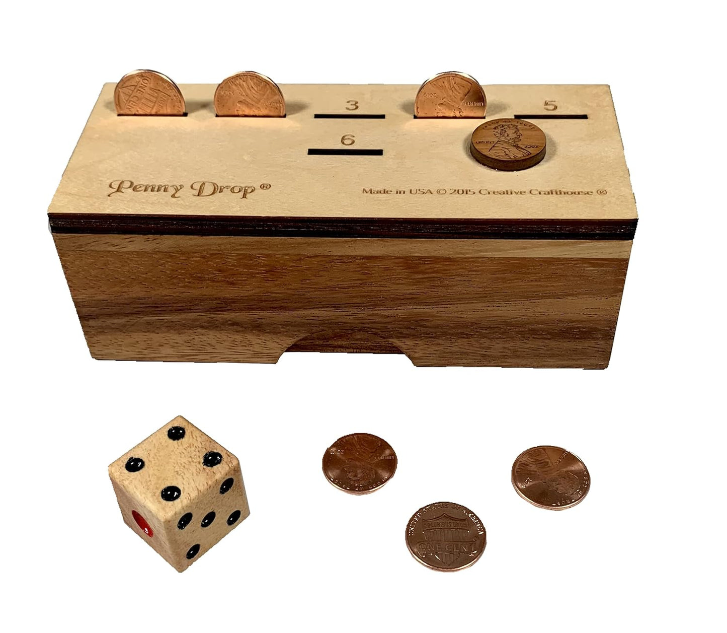 Penny Drop size medium from Creative Crafthouse - Fun family or bar game