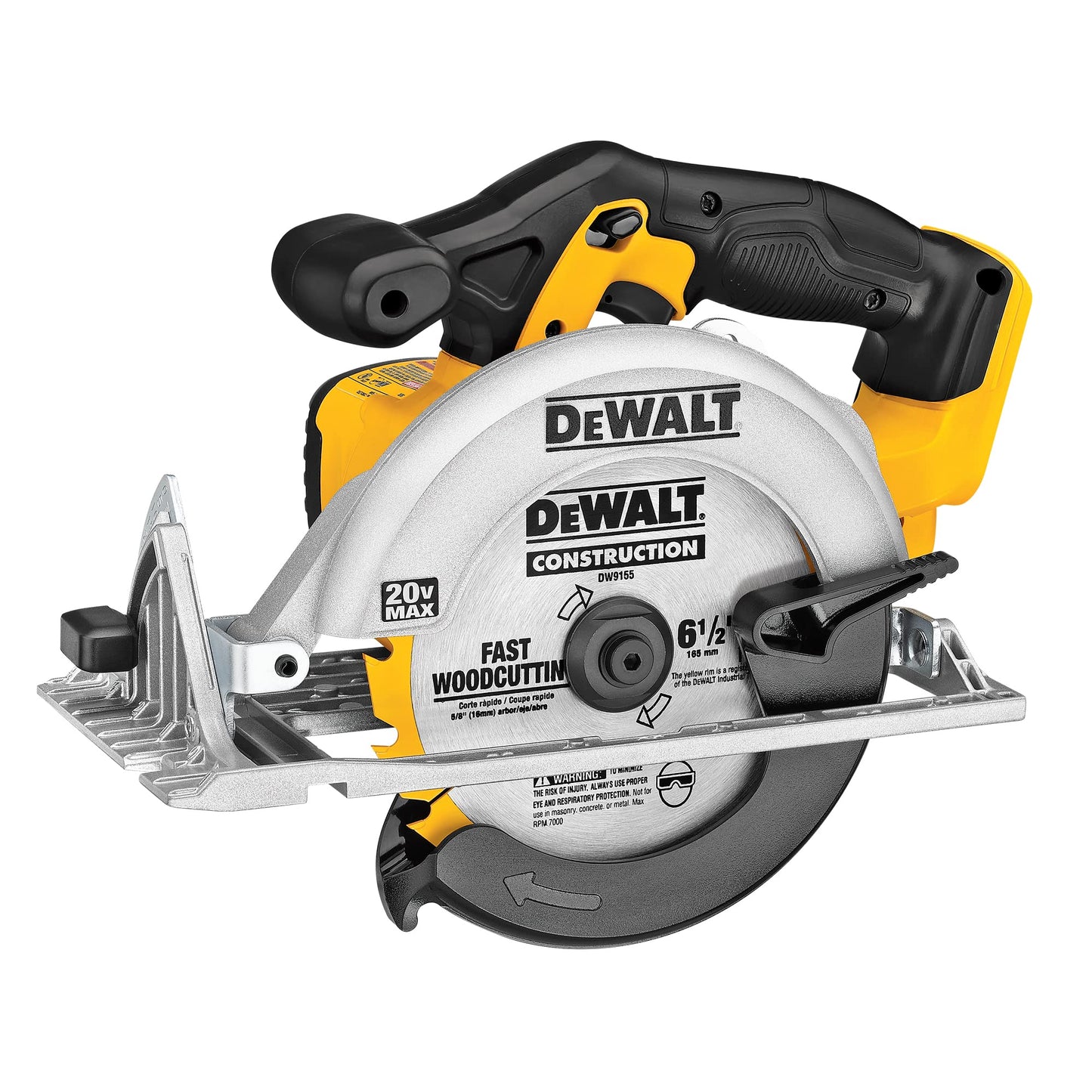 DEWALT DCS391B 20-Volt Max Lithium-Ion 6-1/2 in. Cordless Circular Saw