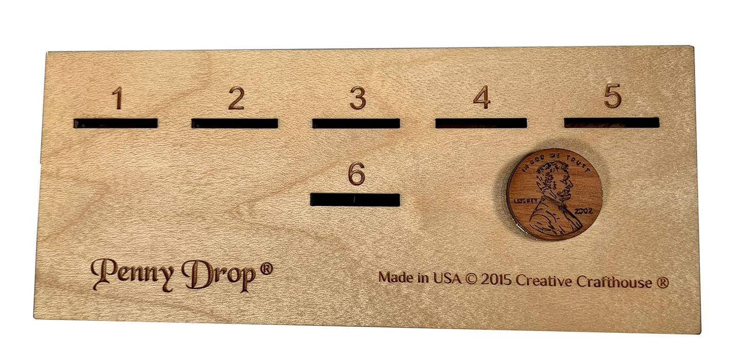 Penny Drop size medium from Creative Crafthouse - Fun family or bar game