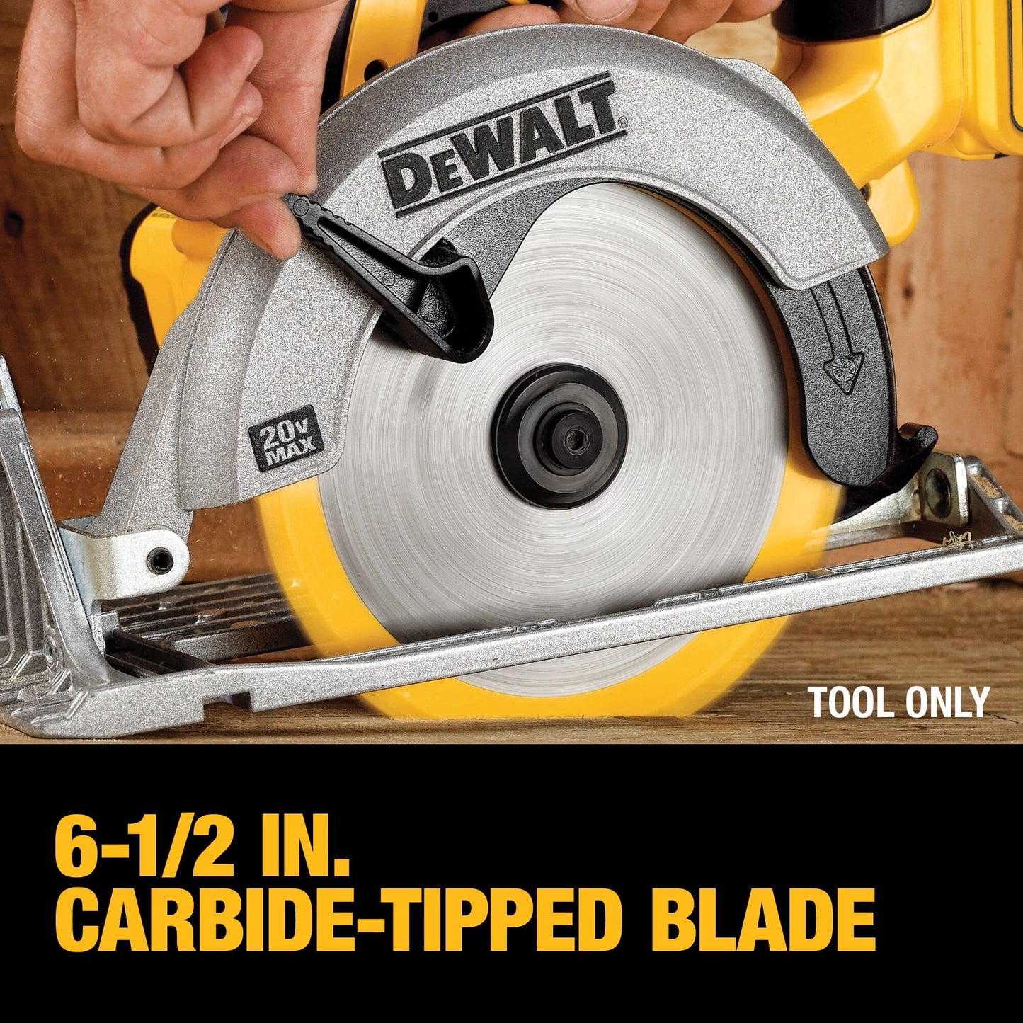 DEWALT DCS391B 20-Volt Max Lithium-Ion 6-1/2 in. Cordless Circular Saw