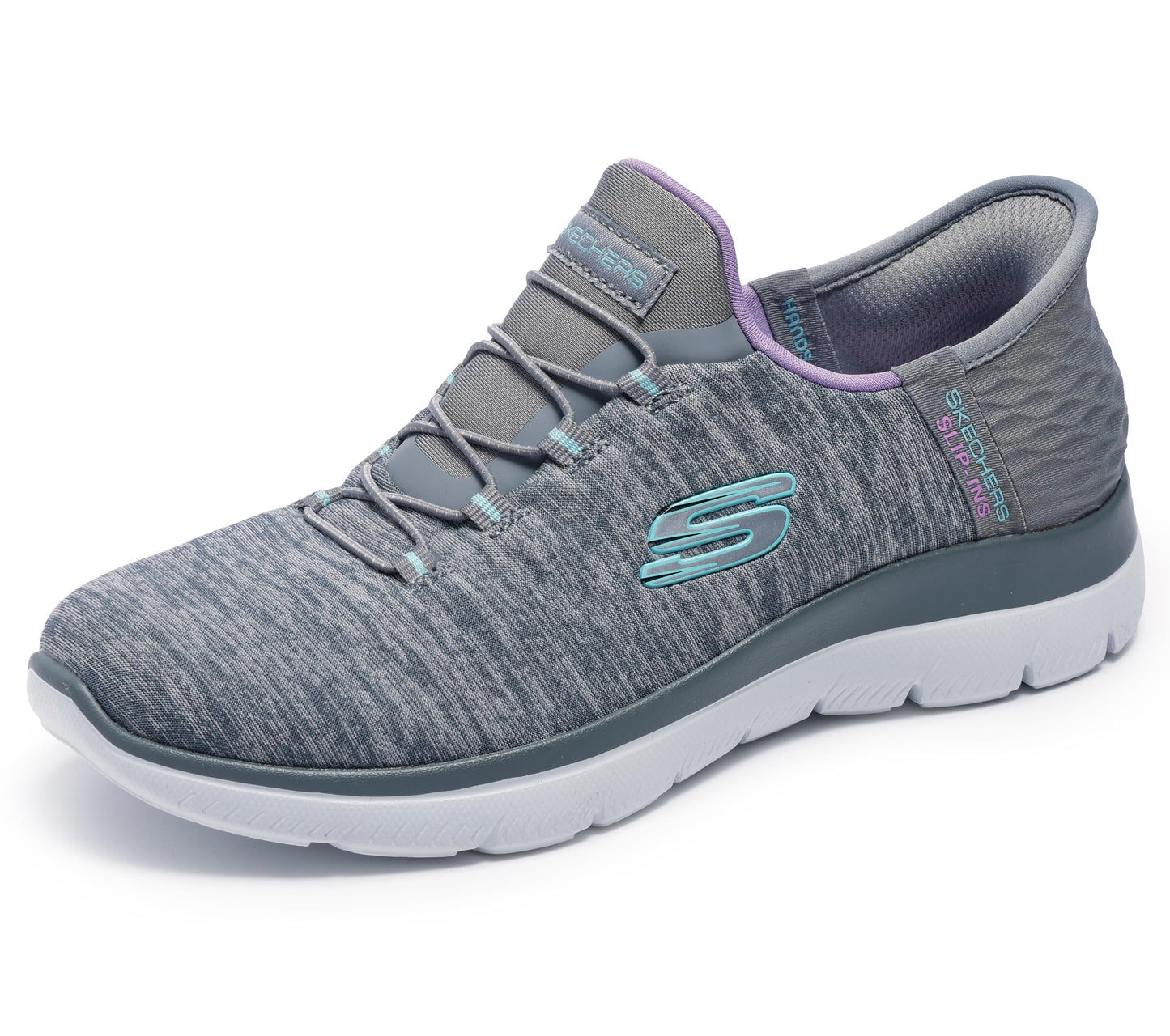 Skechers Women's Hands Free Slip-ins Summits Dazzling Haze Sneaker